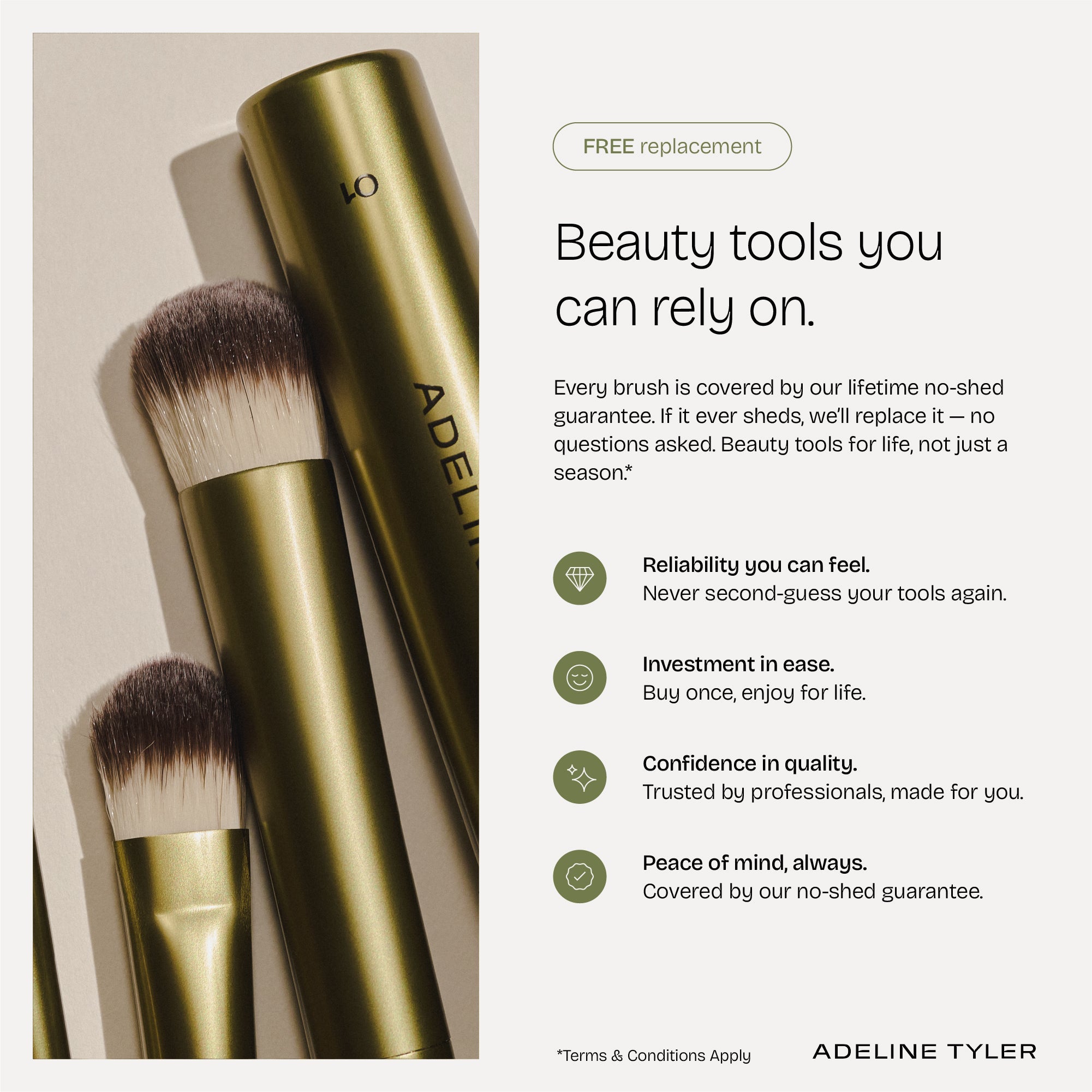 Brush No. 02 – Vegan Concealer Brush - ADELINE TYLER