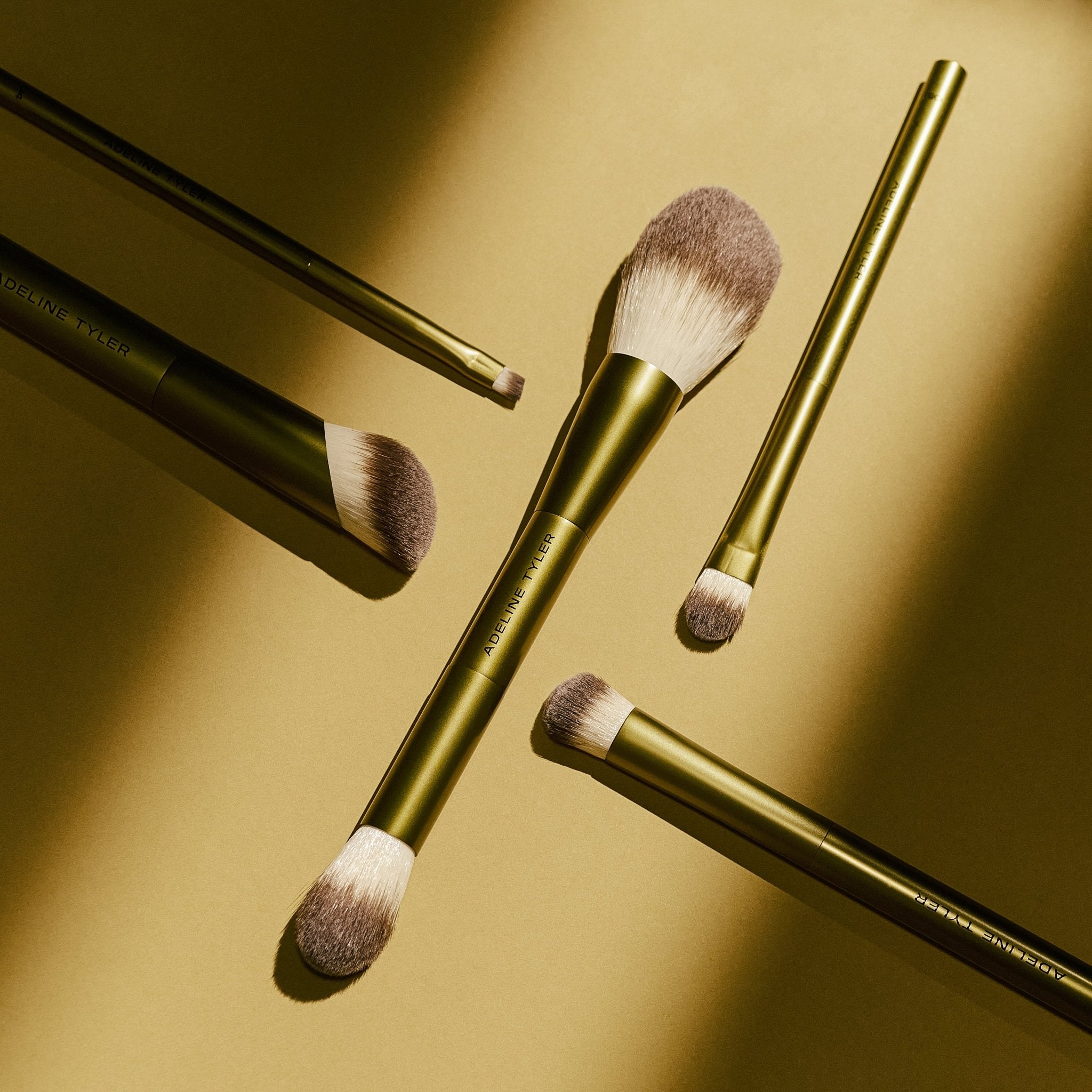 The Minimalist – 5 - Piece Vegan and Cruelty - Free Brush Set - ADELINE TYLER