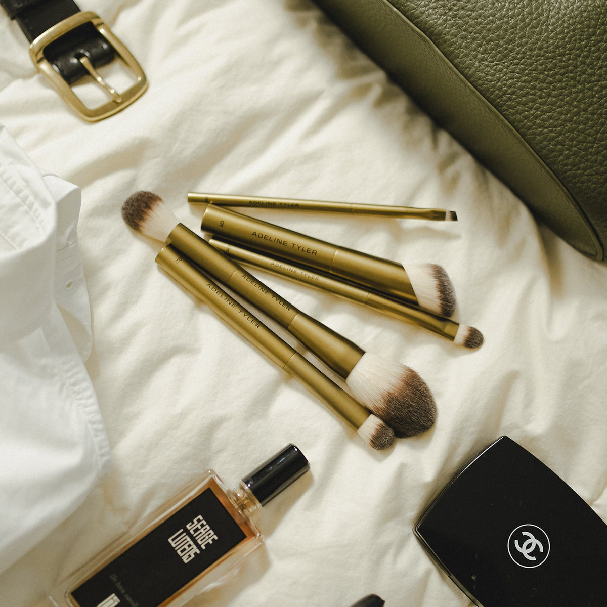 The Minimalist Five-Brush Set - ADELINE TYLER