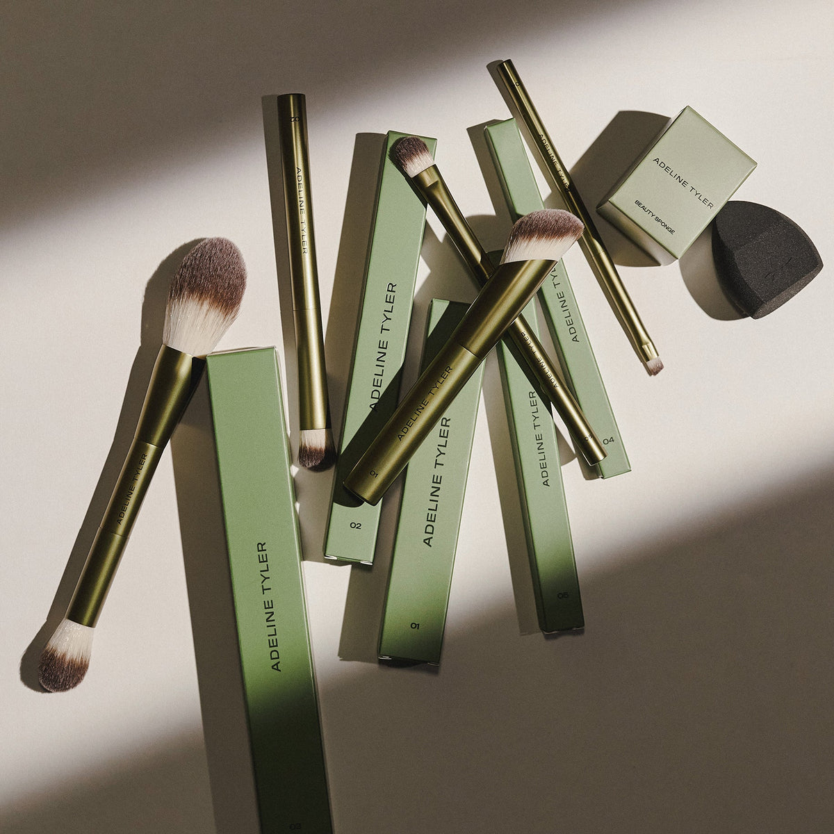 The Minimalist Five-Brush Set - ADELINE TYLER
